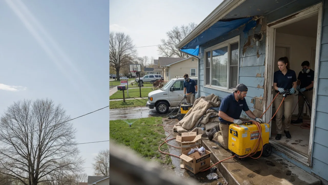 Basement Flood Cleanup in Dorchester, IA near me